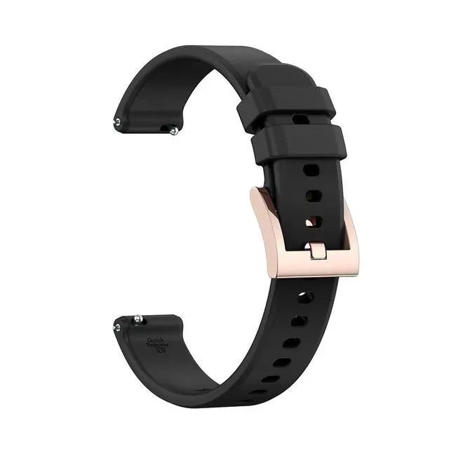 Alt view image 3 of 7 - Replacement Bands Compatible with Garmin Lily 2/Lily 2 Active, Silicone Straps for Men for Women