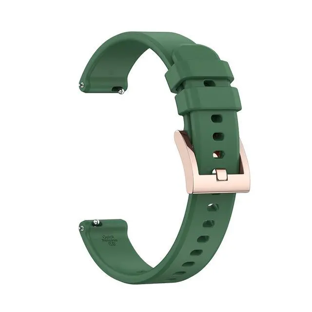 Alt view image 4 of 7 - Replacement Bands Compatible with Garmin Lily 2/Lily 2 Active, Silicone Straps for Men for Women