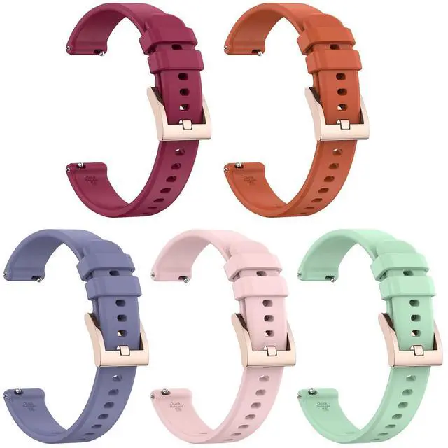 Main image of Replacement Bands Compatible with Garmin Lily 2/Lily 2 Active, Silicone Straps for Men for Women