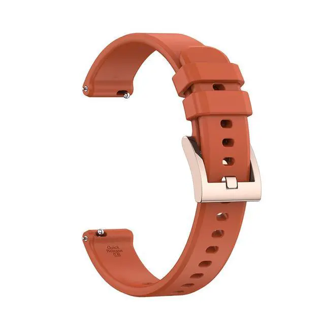 Alt view image 4 of 7 - Replacement Bands Compatible with Garmin Lily 2/Lily 2 Active, Silicone Straps for Men for Women