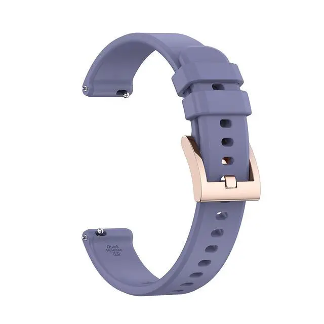 Alt view image 5 of 7 - Replacement Bands Compatible with Garmin Lily 2/Lily 2 Active, Silicone Straps for Men for Women