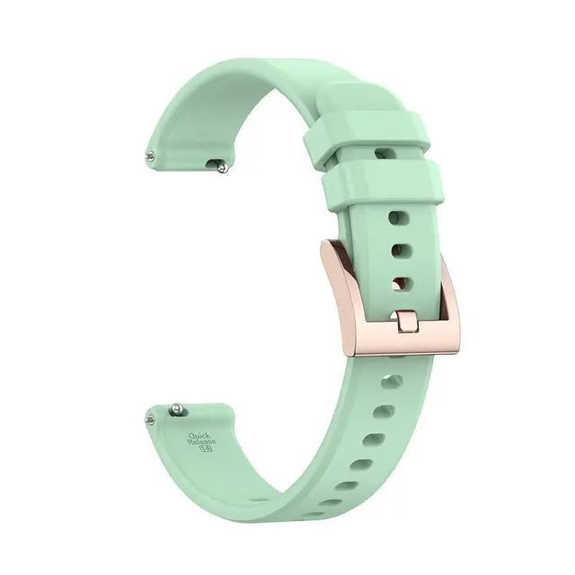 Alt view image 7 of 7 - Replacement Bands Compatible with Garmin Lily 2/Lily 2 Active, Silicone Straps for Men for Women