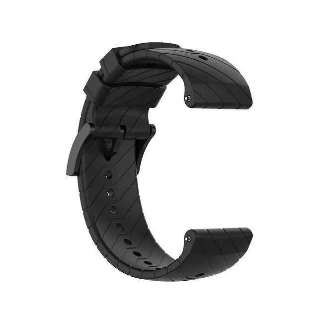 Alt view image 7 of 7 - 2-pack Replacement Strap Bands for iTech Fusion 3/for Suunto 7/9/9 Baro/Spartan Sport/D5,Silicone Watch Bands Sport Strap Wristband Bracelet