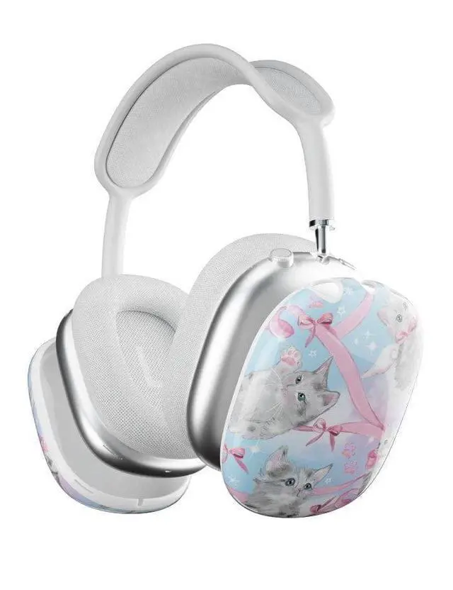 Alt view image 2 of 3 - Cases - Kitten Around AirPods Max Cover