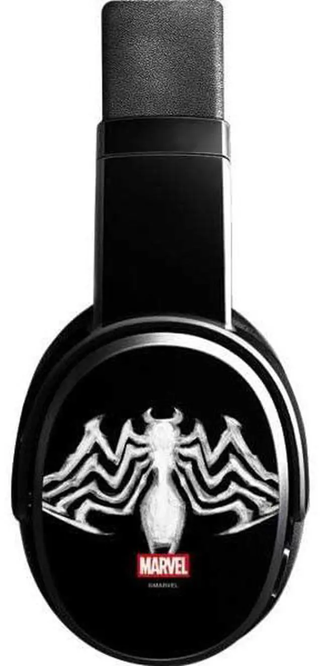 Main image of Decal Audio Skin Compatible with Skullcandy Crusher Wireless - Officially Licensed Marvel Venom Venom Logo Design