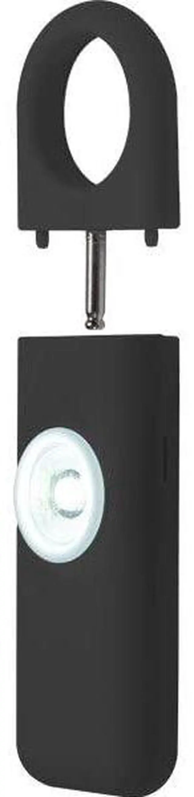 Alt view image 2 of 2 - Safety Technology's Highly Effective 130dB Personal Panic Alarm and Strobe for Women, Men, Children, Elderly (Black)