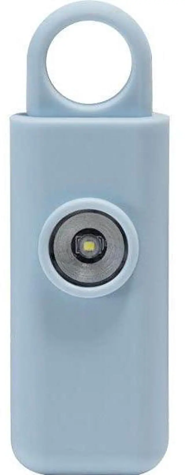 Main image of Safety Technology's Highly Effective 130dB Personal Panic Alarm and Strobe for Women, Men, Children, Elderly (Blue)