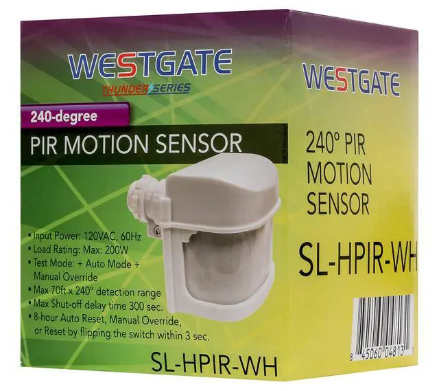 Alt view image 4 of 4 - Lighting LED Outdoor Motion Sensors Accessories- Polycarbonate Construction- 1/2 NPT Threads