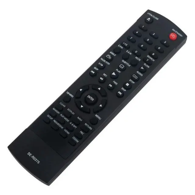 Alt view image 3 of 5 - SE-R0375 Replacement Remote Control for Toshiba DVD Player in Living Rooms or Rooms, No programming or pairing needed, Replace Remote Compatible Models SD-K1000 SDK1000KU SDK1000K SD-K1000KU SD-K1000K