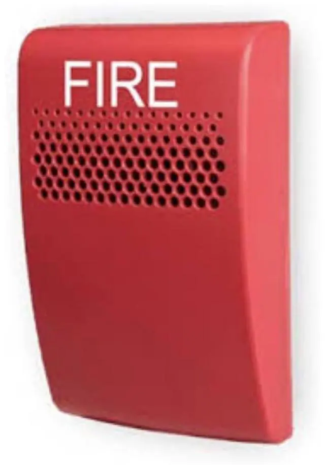 Main image of Edwards G1ARF - Compact Wall Horn, Red, FIRE Marking