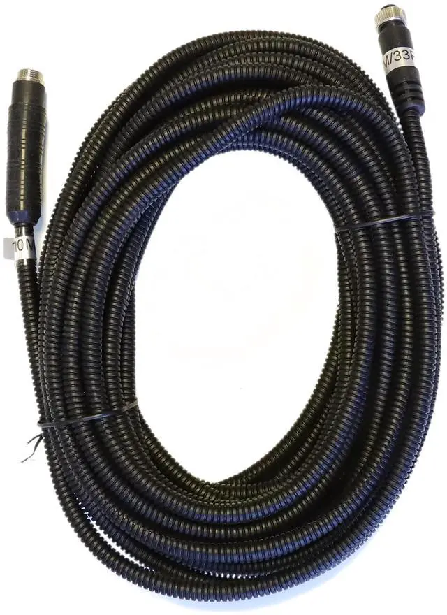 Main image of Composite Line 4 Pin Camera Cable with Corrugation Tube Cover Aviation Extension Cable RG174 Video Cable for Backup Camera Rear View System Waterproof Coaxial Cable 50ohm 4M 5M 6M 10M 15M 20M