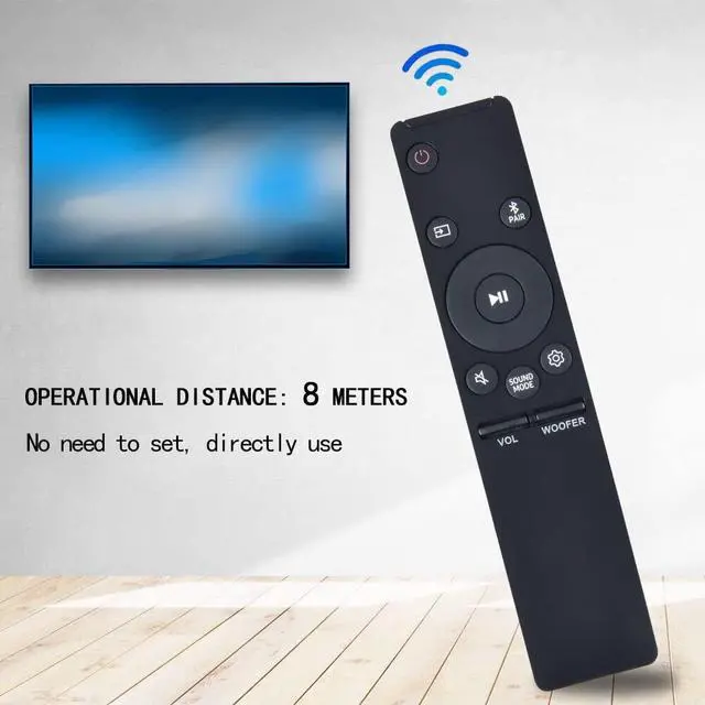 Alt view image 6 of 6 - Replacement Soundbar Remote Control Controller for HW-A60M HW-A60M/ZA 3.1 Channel Soundbar System