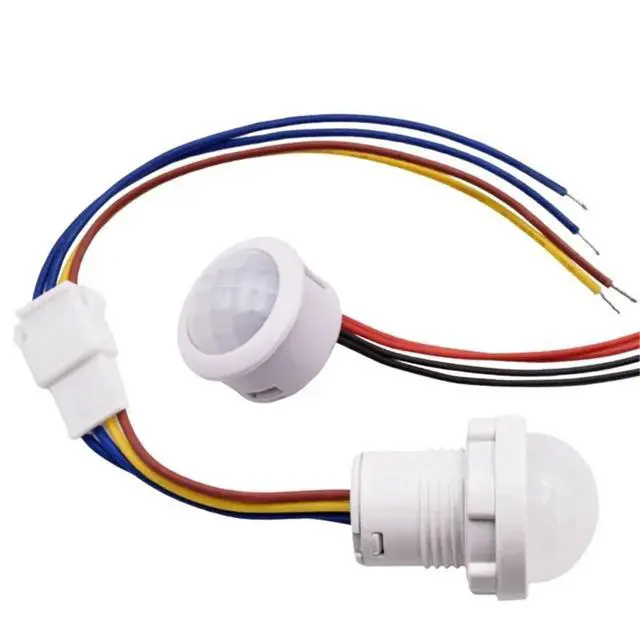 Alt view image 2 of 7 - AC 12V 24V DC 110V 220V Pir Infrared Motion Automatic Sensor Detector Light Switch IR Human Body Induction Indoor Outdoor Lamp(9-60V DC)