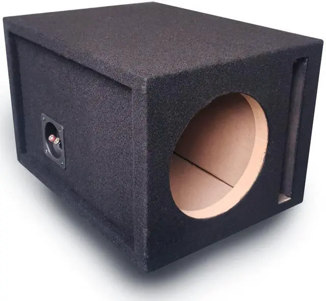 Main image of CA-8SP 8" inch Single Ported Hatchback Box Sub Speaker Truck Subwoofer - Single Box - All MDF