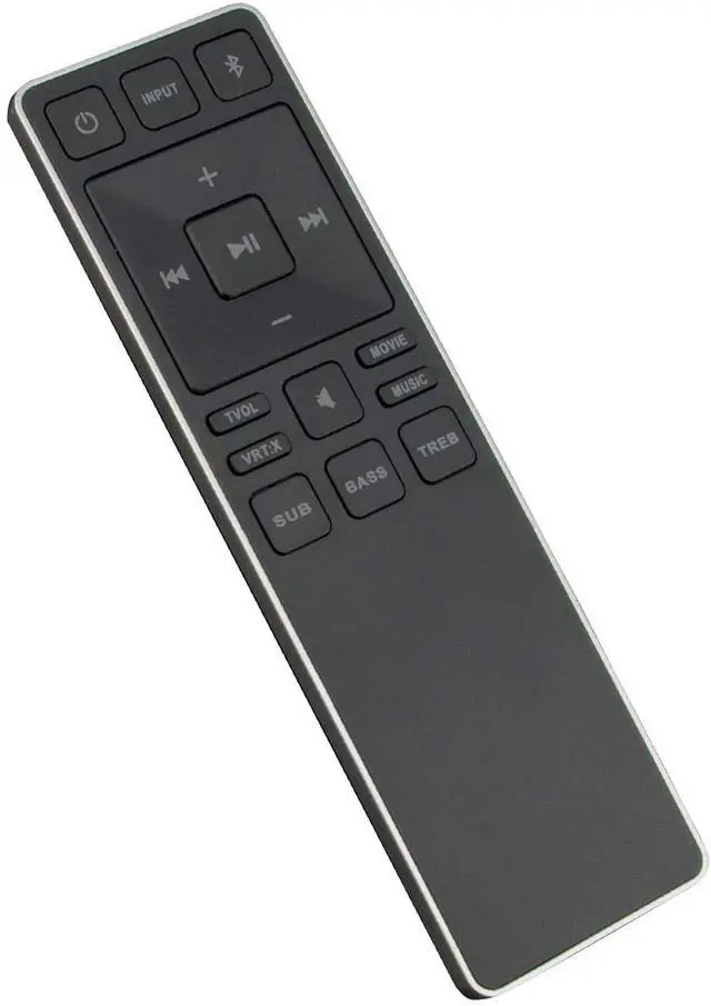 Alt view image 3 of 7 - XRS321N-G OEM Replacement Remote Control for Vizio Sound Bar SB3621n-E8 SB3820-C6 SB3821-C6 SB3830-C6M SB3830-D0 SB3831-C6M SB3851-D0 SB4531-D5 SB4451-C0 SB4551-D5 SB3651-E6 SB4031-D5 SB4051-D5