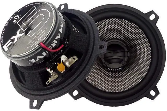 Main image of FX5 5.25" Coaxial Car Speakers | 150W Max Power, 8oz Magnet, 88dB Sensitivity Premium Sound Upgrade for Car Audio Systems