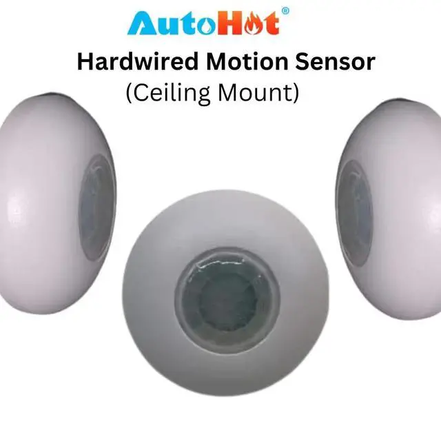 Alt view image 4 of 5 - HM-S-17A Hardwired Adjustable Hot Water Motion Sensor Alarm for 1st Gen - Ceiling Mount Design for Easy Integration with Any Alarm System