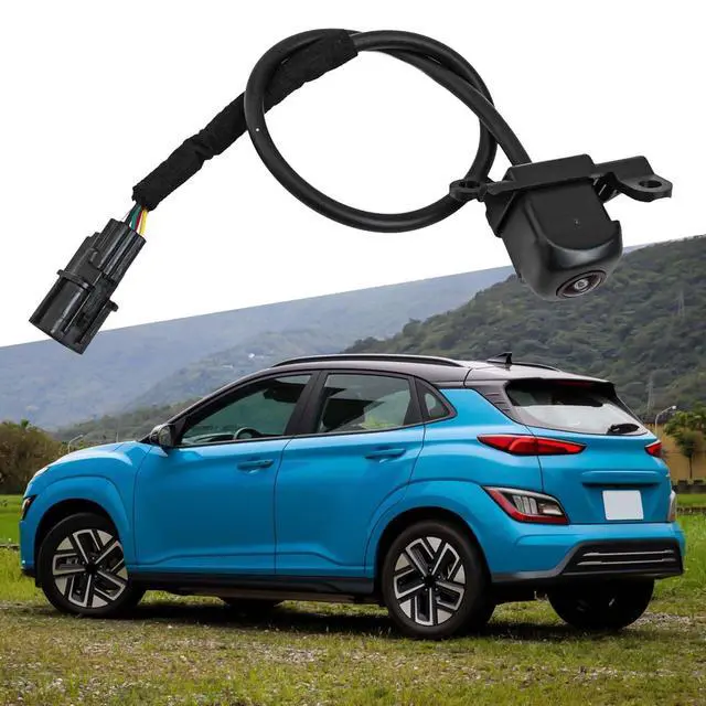Alt view image 7 of 7 - Rear View Backup Camera 99240-J9500 Compatible with for Hyundai Kona 2021 2022 2023 Replacement Parking Assist System ABS Material