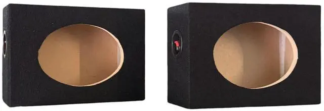 Main image of 5x7 Car Audio Speaker Box Enclosures- 1 Black Pair | Fits All 5x7 Speakers