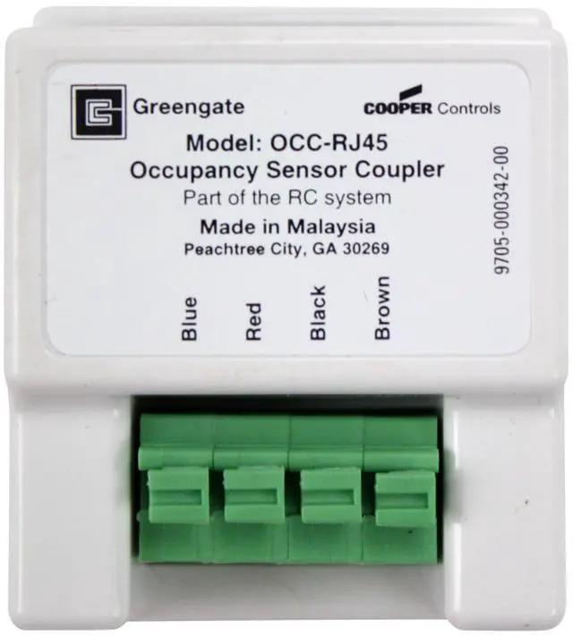 Main image of Cooper Occ-Rj45 Room Controller Occupancy Sensor Coupler