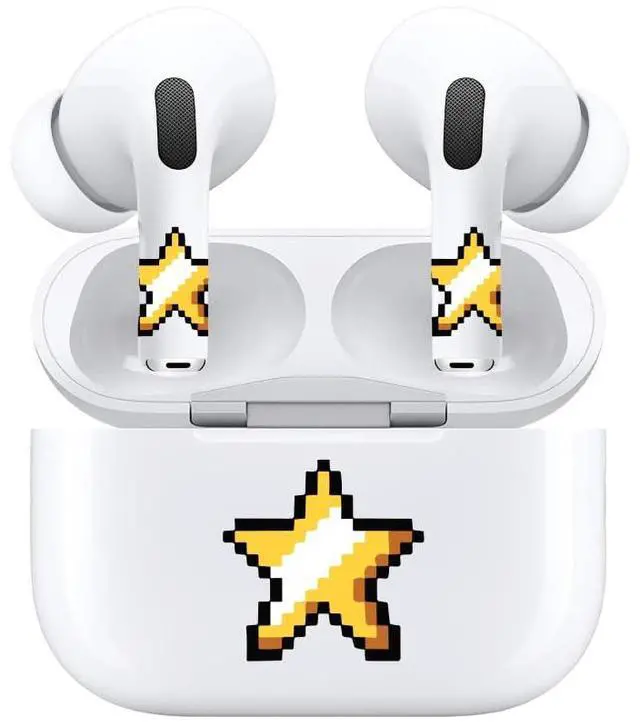 Main image of Star Stickers Compatible with AirPods 4 - Star Decals Stickers for Headphones, Headphone Decoration Accessories