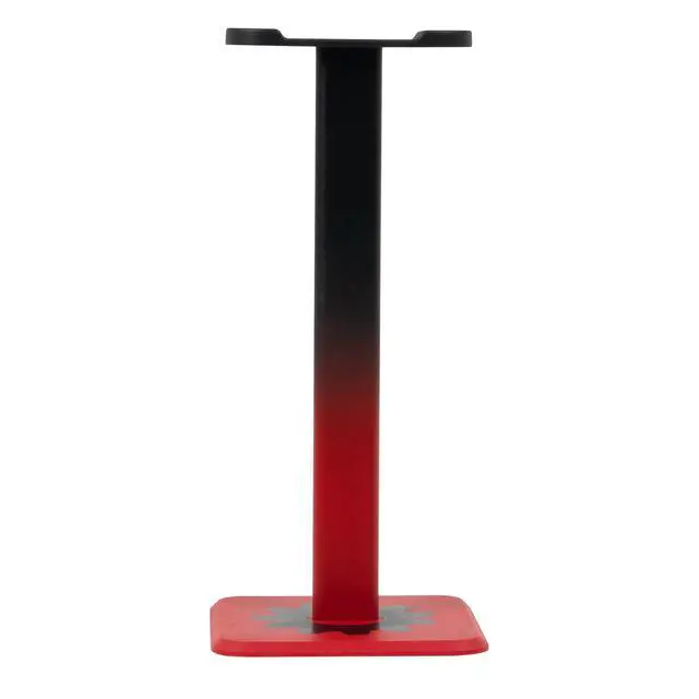 Alt view image 7 of 7 - Pro Audio Headphone Stand - Matte Black/Red