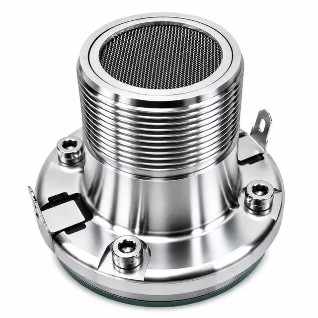 Main image of Super Tweeter 1" 200W Max 4 Ohm Neodymium Magnet Titanium Bullet Speaker Horn High Frequency Heavy Duty Aluminum Frame (Silver)