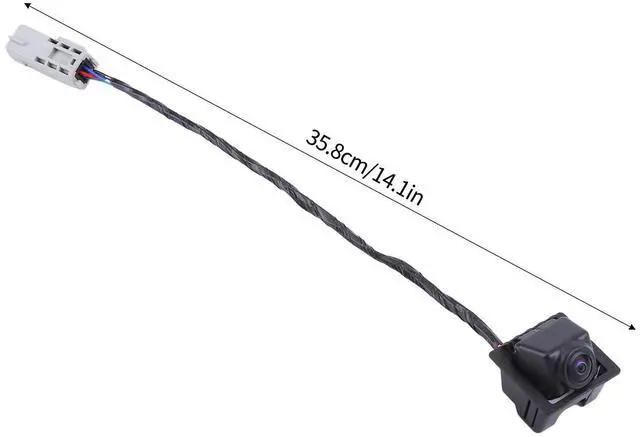 Alt view image 3 of 7 - Back Up Camera Car Rear View Camera Reverse Backup Parking Cam Recorder Compatible for CTS Sedan 2011-2014 Replaces 23171840 42389646 95407397 23291201