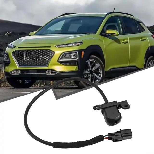 Alt view image 2 of 7 - Rear View Backup Camera 99240-J9500 Compatible with for Hyundai Kona 2021 2022 2023 Replacement Parking Assist System ABS Material