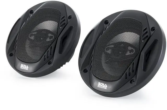 Alt view image 2 of 7 - BOSS NX524 5.25" 600W 4-Way Car Audio Coaxial Speakers Stereo Black 4 Ohm