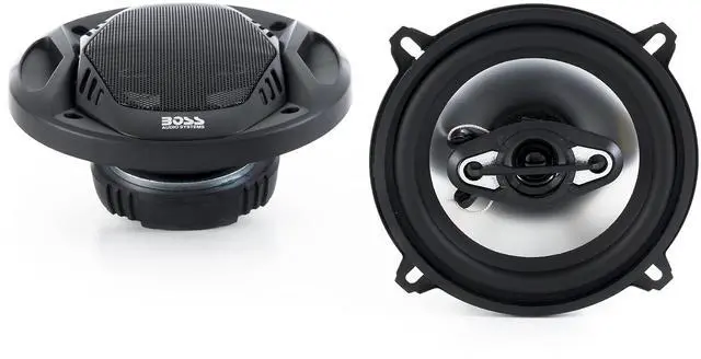 Alt view image 3 of 7 - BOSS NX524 5.25" 600W 4-Way Car Audio Coaxial Speakers Stereo Black 4 Ohm