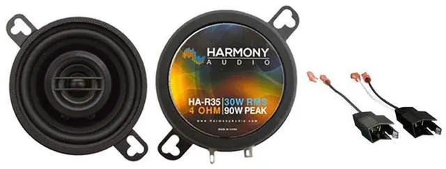 Main image of Fits 1988-1991 Chevy Blazer Front Dash Replacement Speakers | Direct bolt-in pair, plug-and-play install, crisp clear sound, revives tired factory units, easy DIY upgrade