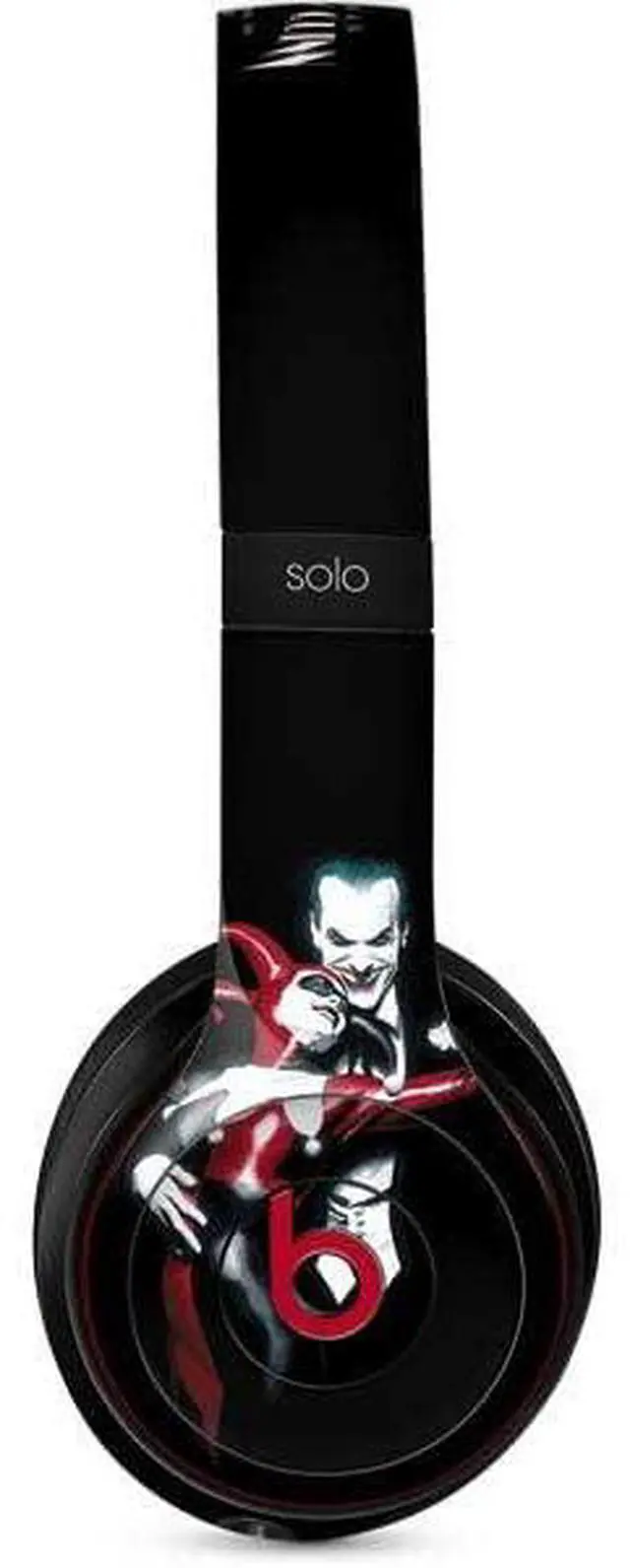 Main image of Decal Audio Skin Compatible with Beats Solo 3 Wireless - Officially Licensed DC Comics The Joker Batman: Harley Quinn Cover #1 Art by Alex Ross. Piece Also Known as Tango with Evil Design