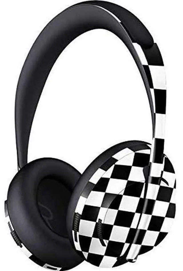 Main image of Decal Audio Skin Compatible with Bose Noise Cancelling Headphones 700 Originally Designed Black and White Checkered Design