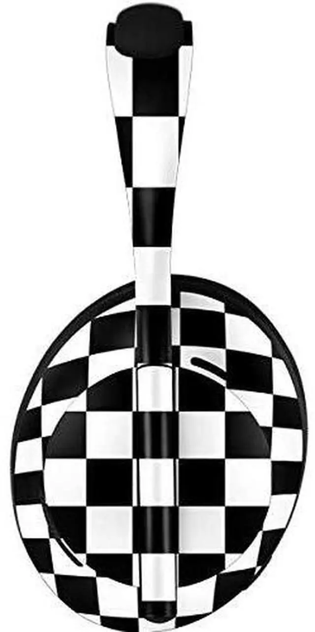 Alt view image 2 of 4 - Decal Audio Skin Compatible with Bose Noise Cancelling Headphones 700 Originally Designed Black and White Checkered Design
