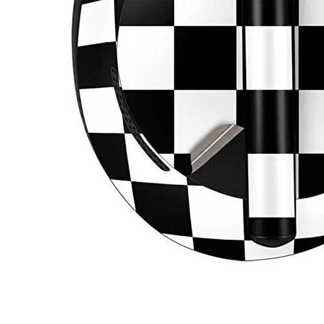 Alt view image 3 of 4 - Decal Audio Skin Compatible with Bose Noise Cancelling Headphones 700 Originally Designed Black and White Checkered Design