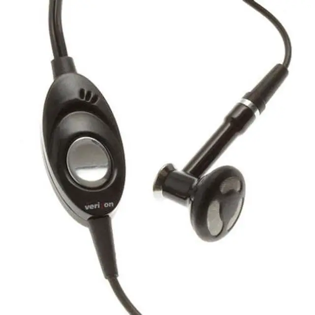 Alt view image 2 of 2 - Mono Headset Wired Earphone Single Earbud 2.5mm Headphone Black Compatible with BlackBerry 8800-8820 - 8830 - Curve 8350i - Pearl 8100 NE-XE32305U6T-96