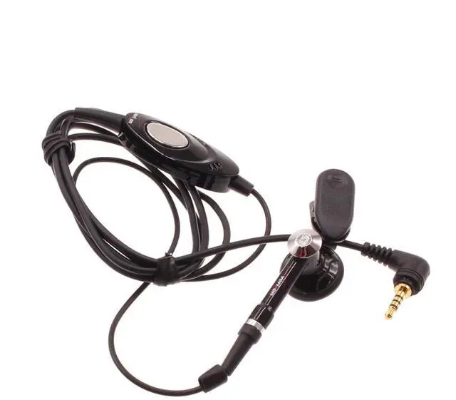 Main image of Mono Headset Wired Earphone Single Earbud 2.5mm Headphone Black Compatible with BlackBerry 8800-8820 - 8830 - Curve 8350i - Pearl 8100 NE-XE32305U6T-96