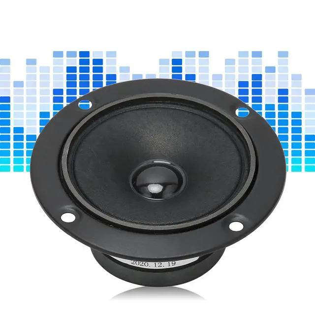 Alt view image 4 of 7 - Tweeter, 3 inch 4 15W 100dB Audio Speaker, Clear and Pure Treble, Loudspeaker Magnetic HiFi Treble Speaker, for KTV
