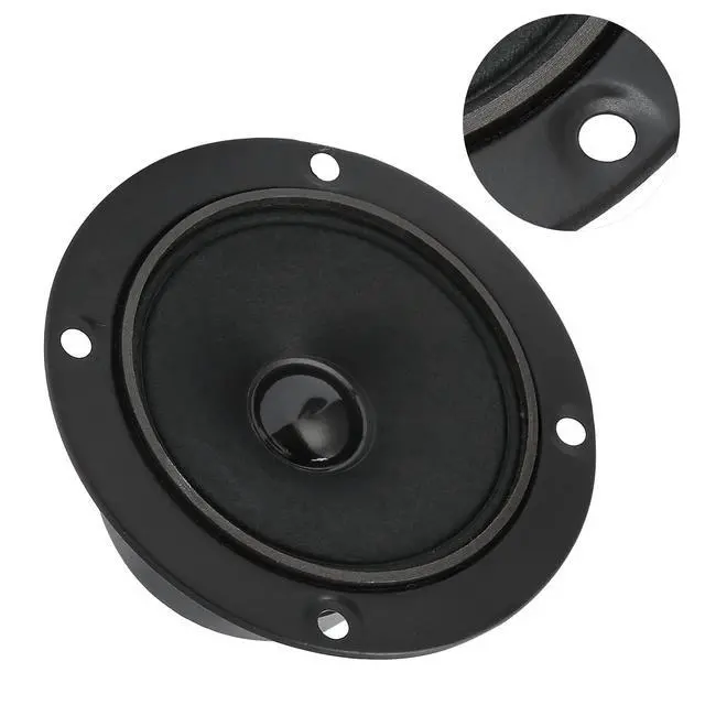 Alt view image 7 of 7 - Tweeter, 3 inch 4 15W 100dB Audio Speaker, Clear and Pure Treble, Loudspeaker Magnetic HiFi Treble Speaker, for KTV
