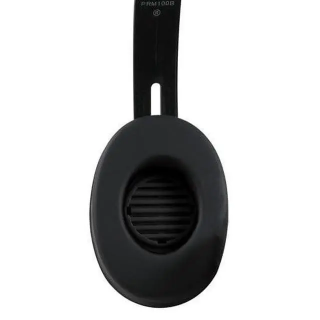 Alt view image 2 of 2 - PRM100P Primo Panda On-Ear Stereo Headphones for Kids & Classrooms, Noise-Reducing Earcups, 3.5mm Plug, 5ft Dura-Cord Chew-Resistant Braided Cable, 30mm Drivers