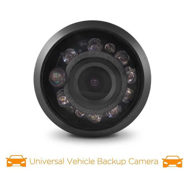 Alt view image 2 of 4 - XO Vision HTC35 high definition Universal Weatherproof Rear View Backup Camera with Night Vision, 170 Degree Viewing Angle