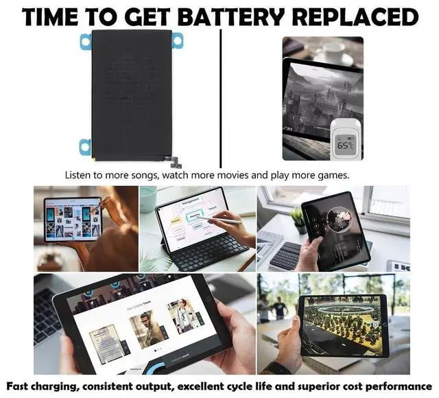 Alt view image 5 of 7 - A2522 Battery for iPad mini 6 A2567 A2568 A2569