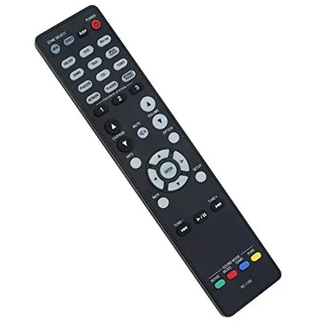 Alt view image 4 of 4 - New RC-1183 Remote Control Applicable for Denon AV Receiver AVR-X2000 AVRX2000