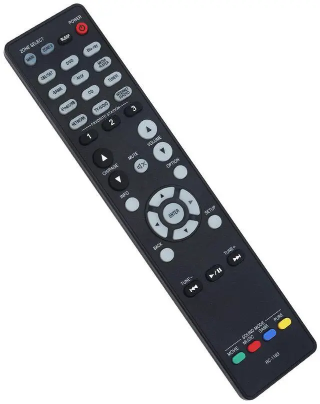 Main image of New RC-1183 Remote Control Applicable for Denon AV Receiver AVR-X2000 AVRX2000