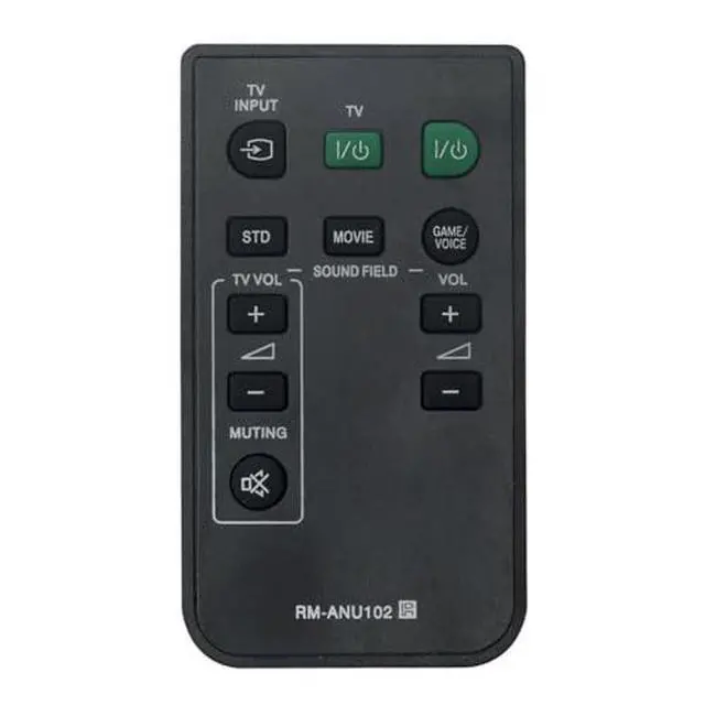 Alt view image 5 of 5 - RM-ANU102 Replacement Remote Control for Sony Soundbar in Living Rooms or Rooms, No Programming or Pairing Needed, Replace Remote Compatible Models SA-40SE1 SA-32SE1 SA-46SE1 SA40SE1 SA32SE1 SA46SE1