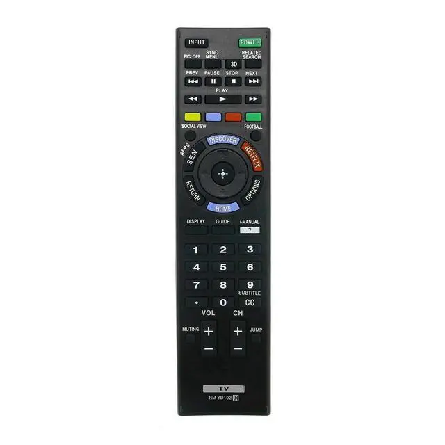 Alt view image 2 of 3 - Replacement TV Remote Control Controller for Sony XBR-55X800B XBR-65X800B XBR-79X900B 4K Ultra HD TV