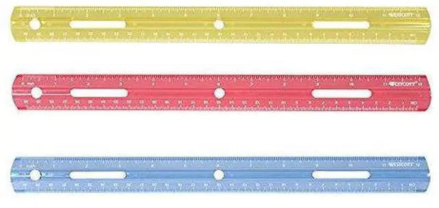 Main image of Acme United ACM10526-36 12 in. Plastic Ruler - 36 Each