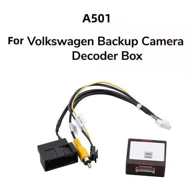 Alt view image 5 of 6 - A501 Rearview Backup Camera Decoder Box for Volkswagen for VW for Eonon Car Radio
