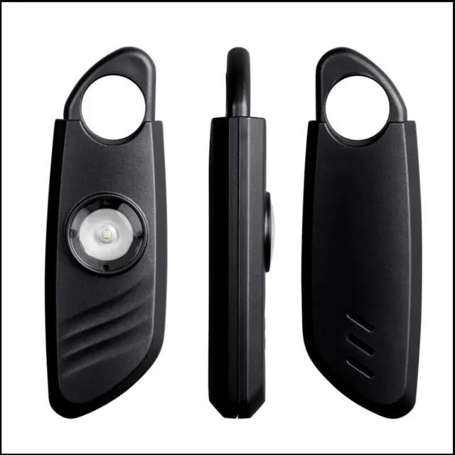 Alt view image 2 of 3 - Personal Safety Alarm (Black) 140db Siren, Safe Sound Personal Alarm, Strobe Light and Key Chain, Personal Safety Devices for Women, Men, Children, Elderly